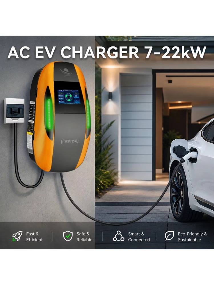 Pengisi daya AC EV tahan air d - Type 2 Charger ulasan dan harga