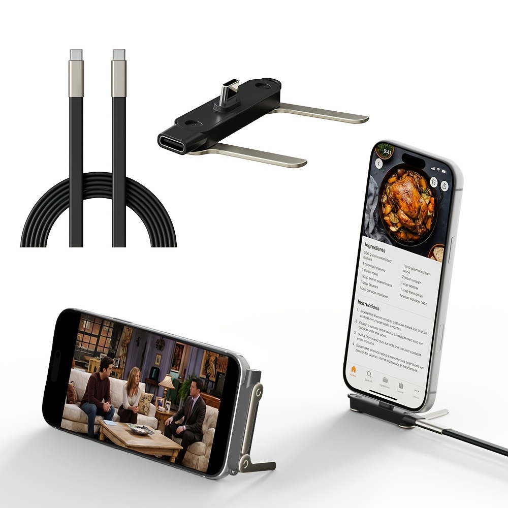 Adaptor 2-in-1 Tipe-C Male ke  - Type 2 Charger ulasan dan harga