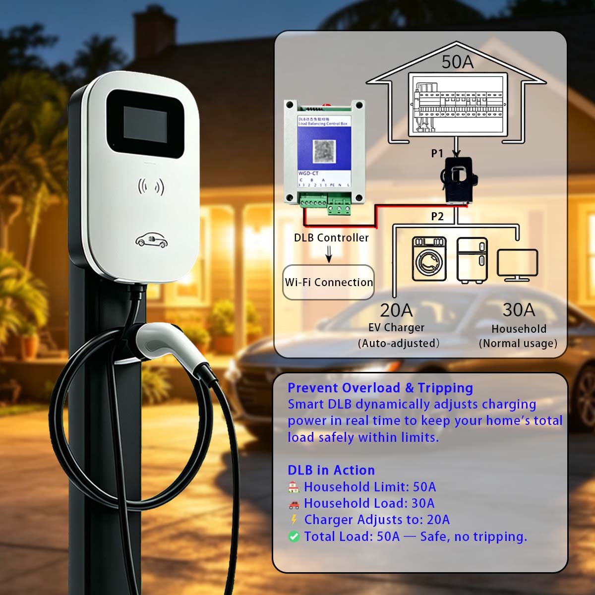 Pengisi Daya EV JIGU dengan Si - Wallbox Ev ulasan dan harga