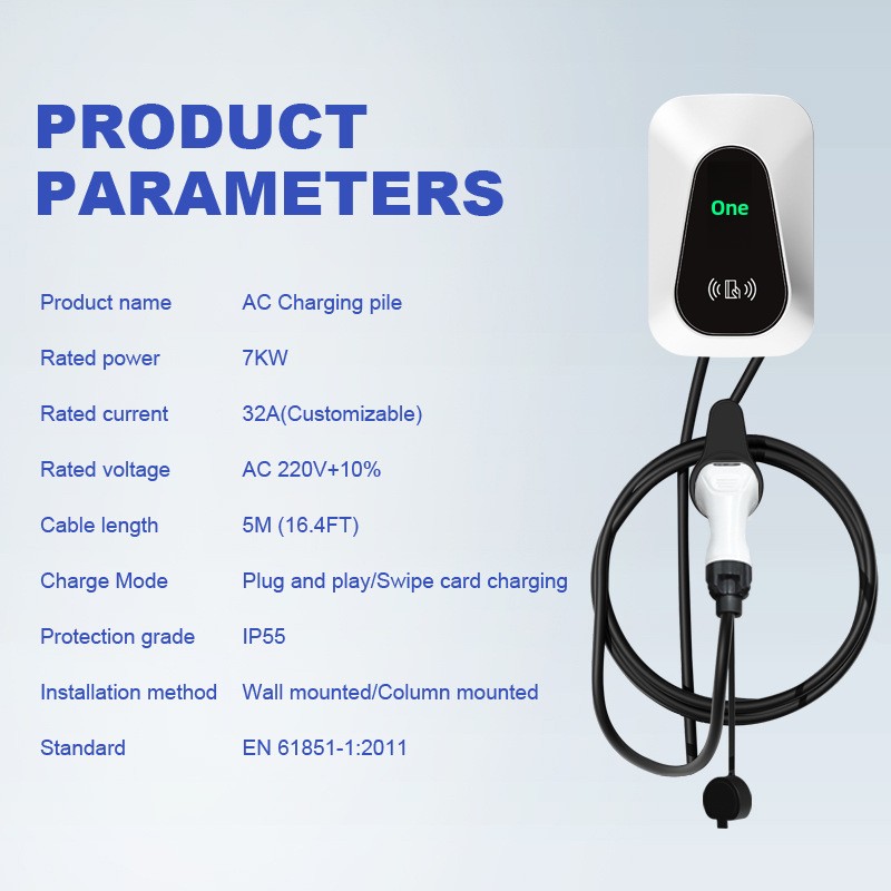 Pengisi Daya EV Tipe 2 7kW Sta - Ev Charger ulasan dan harga