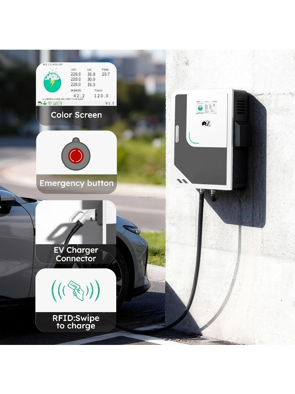 Pengisi Daya Cepat DC EV Berki - Ev Charging Pile ulasan dan harga