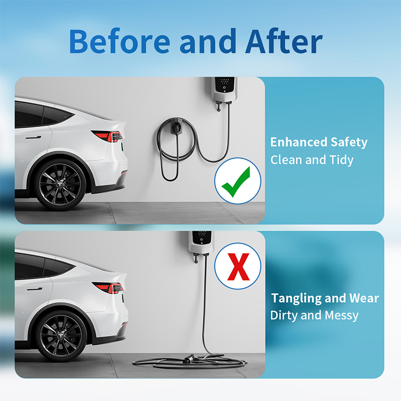 Penyangga Kabel Charger EV Unt - Wallbox Ev ulasan dan harga
