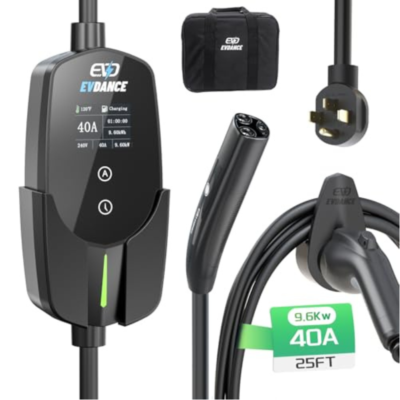 EVDANCE Pengisi Daya EV Portab - Home Ev Charger ulasan dan harga