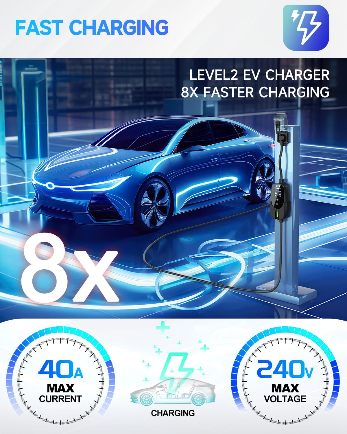EVDANCE Pengisi Daya EV Portab - Home Ev Charger ulasan dan harga