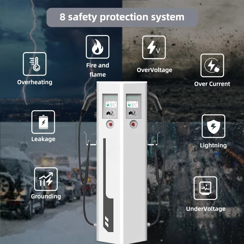 Stasiun Pengisian Daya Lantai  - Ev Charger ulasan dan harga